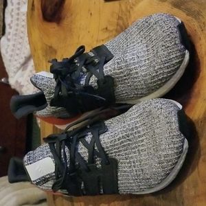 Adidas Ultraboost heather grey/orange